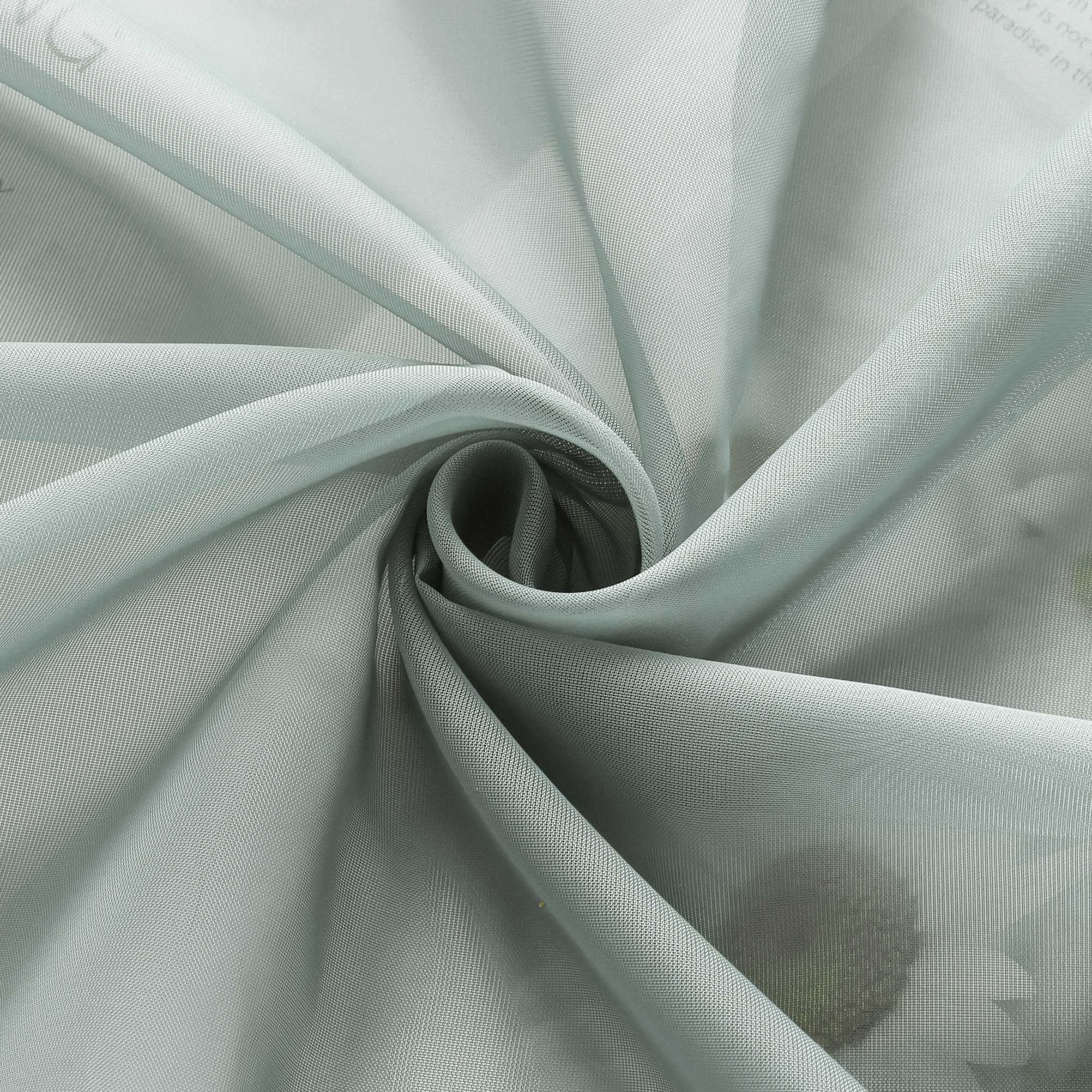 Vorhang aus Polyester unifarbe transparent leichte Schutzfunktion Klassische Vorhänge 1 stück - Joyswahl