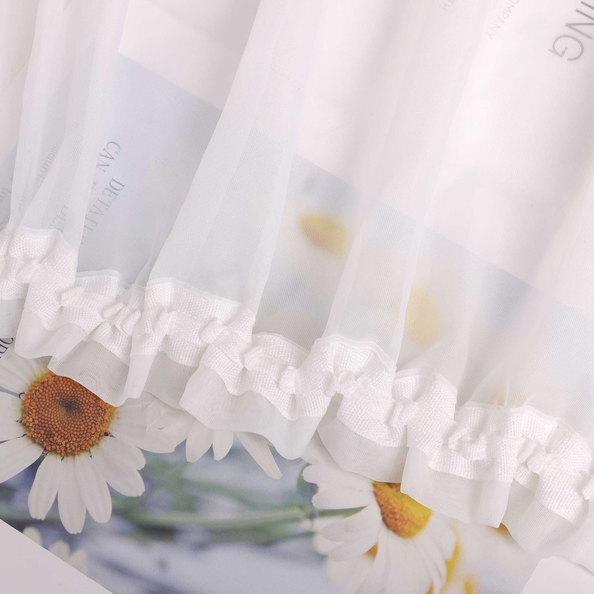 Vorhang aus Polyester unifarbe transparent leichte Schutzfunktion Klassische Vorhänge 1 stück - Joyswahl