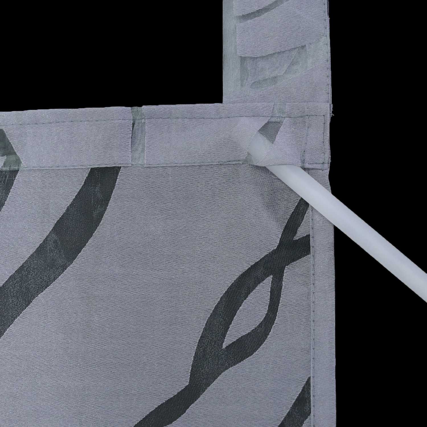 Halbtransparente Schlaufenschal mit Zweigmuster Lichtdurchlässig 2 er Set - Joyswahl